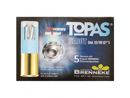 5404 brenneke topas sabot 12 70 20 0 g 5 ks