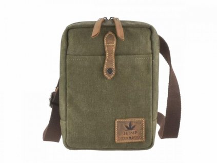 9706 greenburry hemp crossover bag taska na rameno