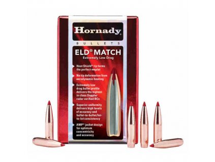 Hornady strela 308/10,9g ELD Match 1900 Ks