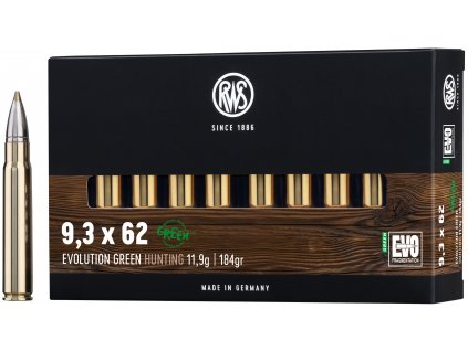 RWS 9,3x62 EVO Green 11,9g