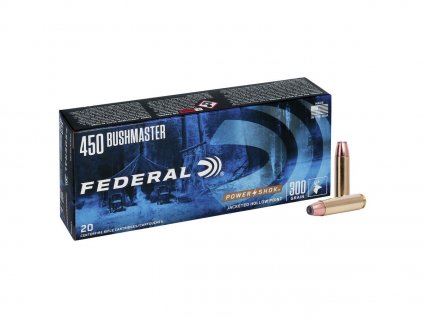 450 Bushmaster Federal Power Shok 300gr 19,44g SP 450BMB b