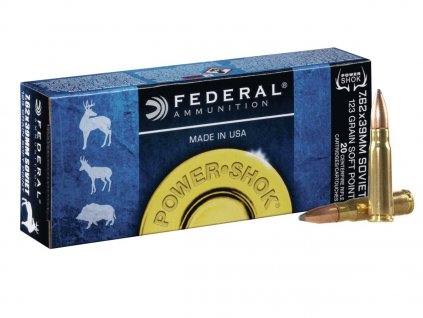 7,62x39 Federal Power Shok 123gr 7,97g SP 76239B