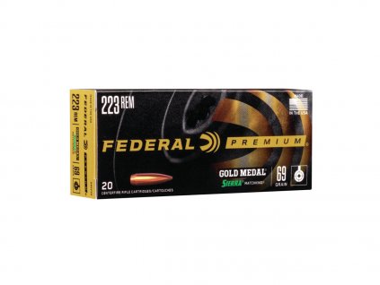 223Rem. Federal Gold Medal Sierra MatchKing 69gr 10,89g GM223M