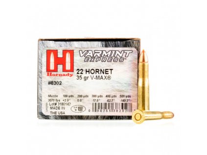 22 Hornet Hornady VMAX 35gr 8302 800x800