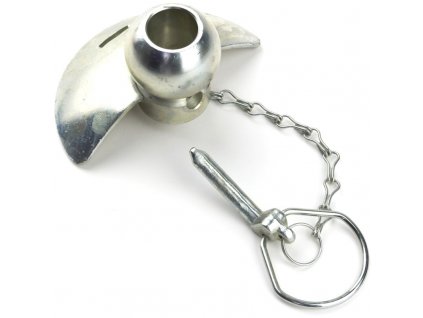 gula s golierom na spodne rameno hydrauliky trojbodoveho zavesu traktora kat ii