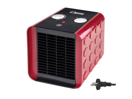 Keramický ohrievač KH 1500 W, červený