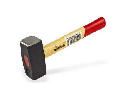 hranate kladivo s drevenou nasadou 1500 g