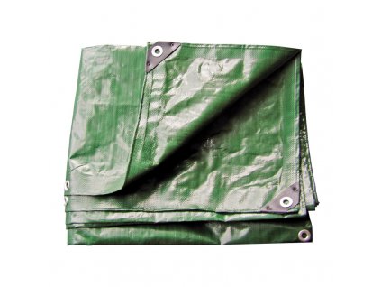 Nepremokavá plachta zakrývacia 1,5x12 m 210 g/m2, zelená