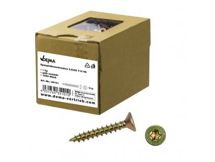 skrutky do drevotriesky plny zavit 35x20 t10 1 kg