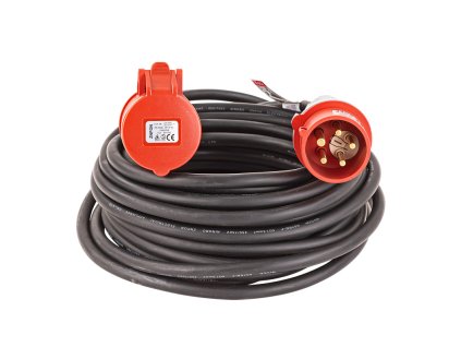 predlzovaci kabel ip44 h07rn f 16a 5x15 mm2 15 m