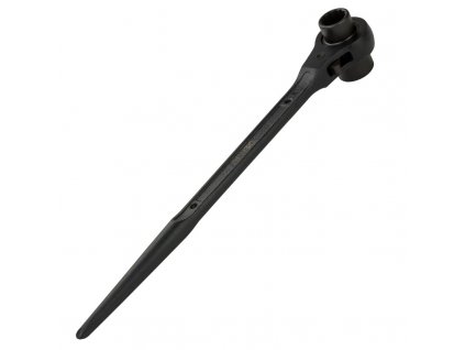 Lešenársky kľúč račňový 19x24 mm, čierny