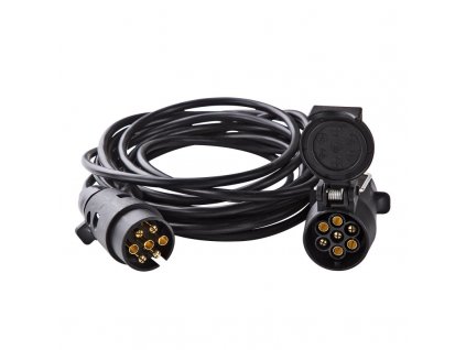 Predlžovací prepojovací kábel na príves 5 metrov, 7-PIN