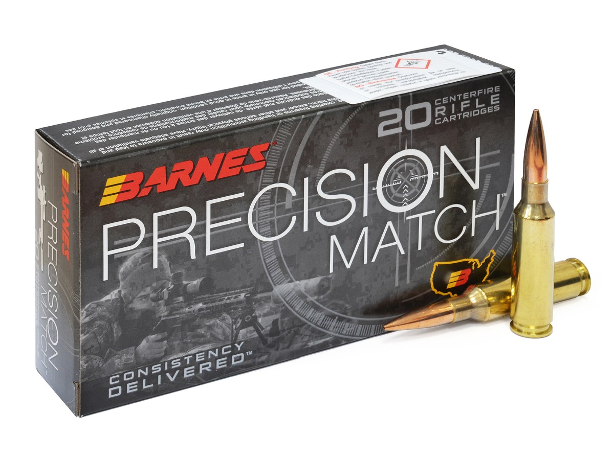 Barnes 6 5 creedmoor precision match 140gr 9 07g match burner otm bt