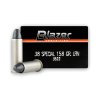 9430 38special blazer 158gr 10 24g lrn