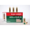 10744 9mm luger s b fmj subsonic 140gr 9g