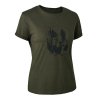 15013 deerhunter lady t shirt with shield damske tricko
