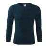 Pánske tričko s dlhým rukávom Fit-T Long Sleeve Námornícka modrá