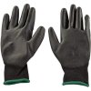 Pracovné rukavice s PU povrchovou úpravou Basic, veľkosť 8