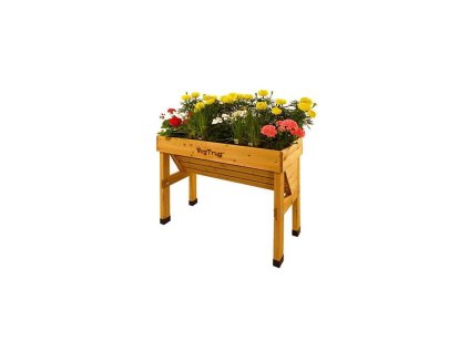 Drevený kvetináč Wall Hugger small 100x46x80 cm