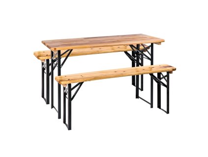 Záhradný skladací pivný set 120 cm Schwabing