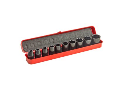 Nástrčkové kľúče / orechy pre rázový uťahovák 1/2", 10-dielna sada