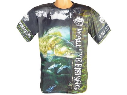 vyr 7628rybarske tricko walleye zubac