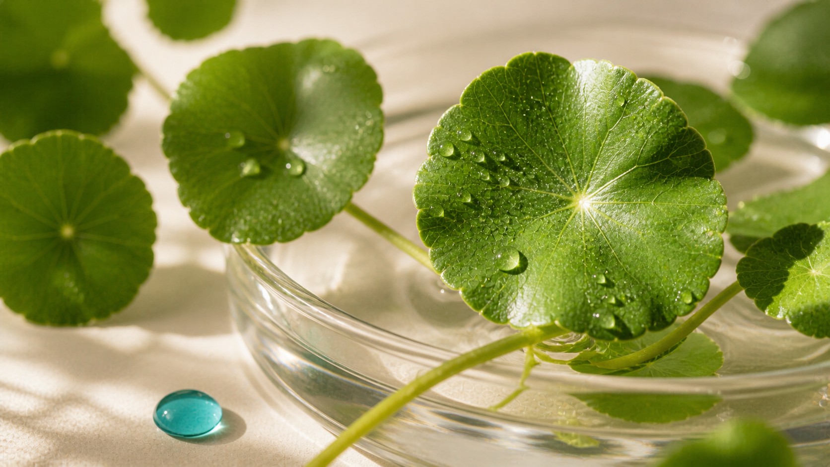 Centella asiatica (cica): účinky, použití a produkty