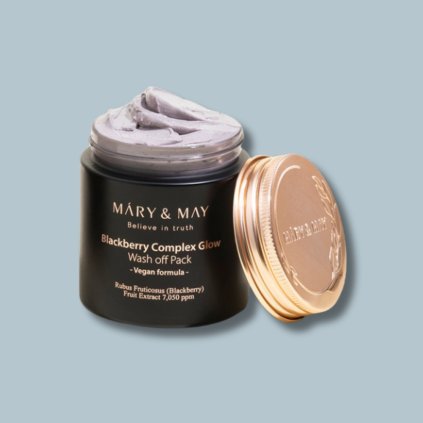 Mary&May Blackberry Complex Glow Wash Off maska 125G (2)