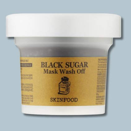 SKINFOOD Black Sugar Mask Wash Off Smývatelná maska s černým cukrem 120G (2)