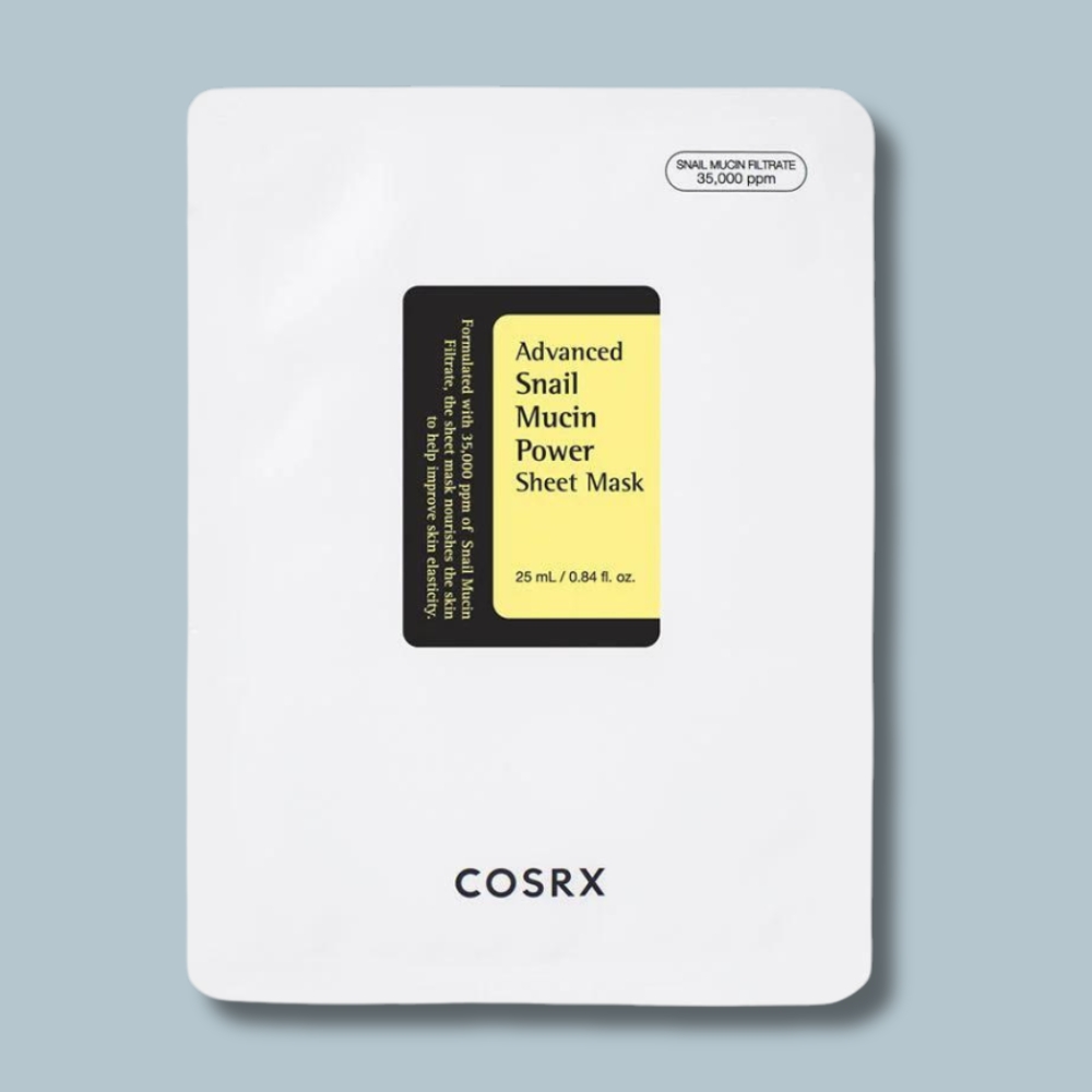 Cosrx Advanced Snail Mucin Power Sheet Mask 25ml – hydratační a regenerační maska se šnečím mucinem