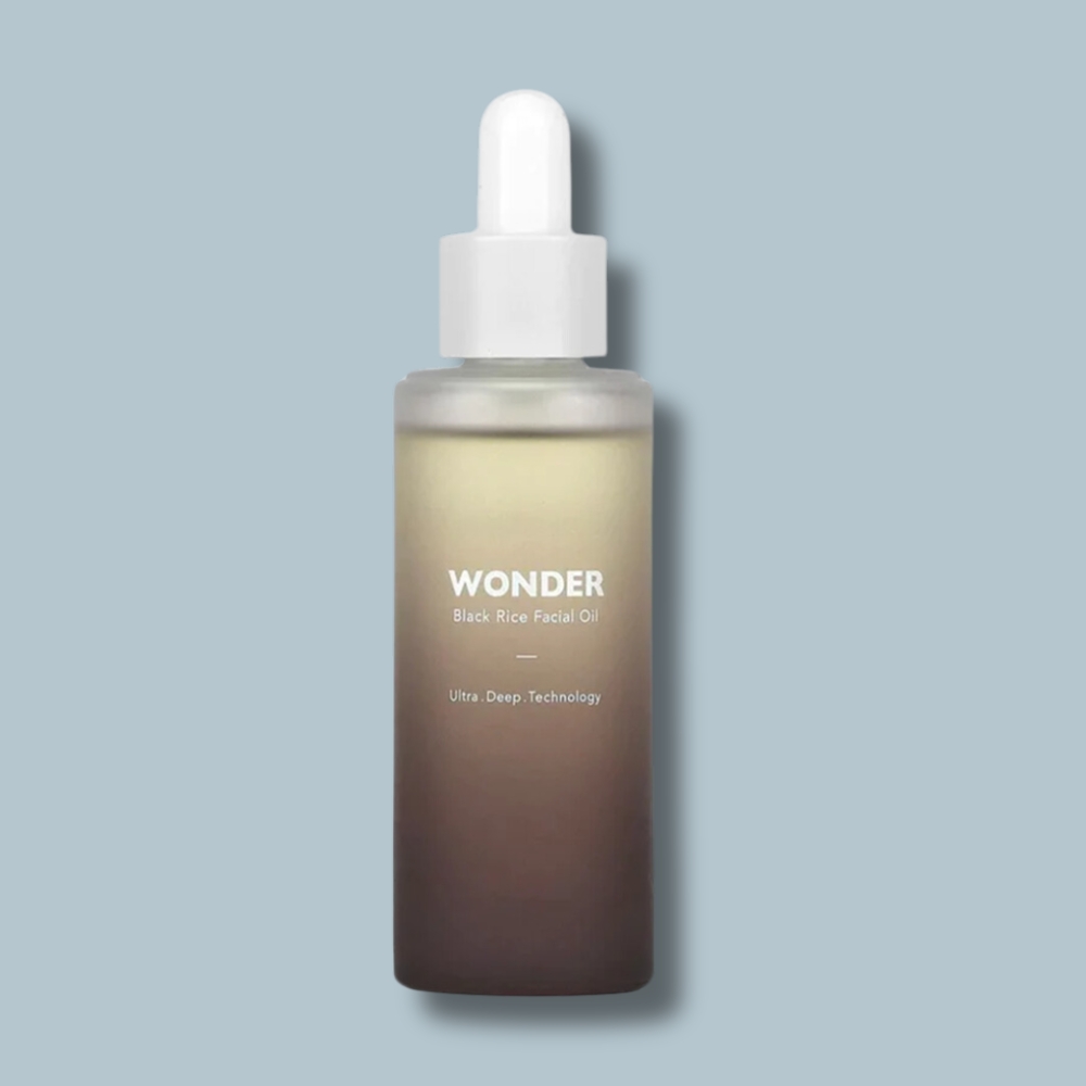 Haruharu Wonder Black Rice Facial Oil 30ml – vyživující pleťový olej pro uzamčení hydratace suché pleti přes noc