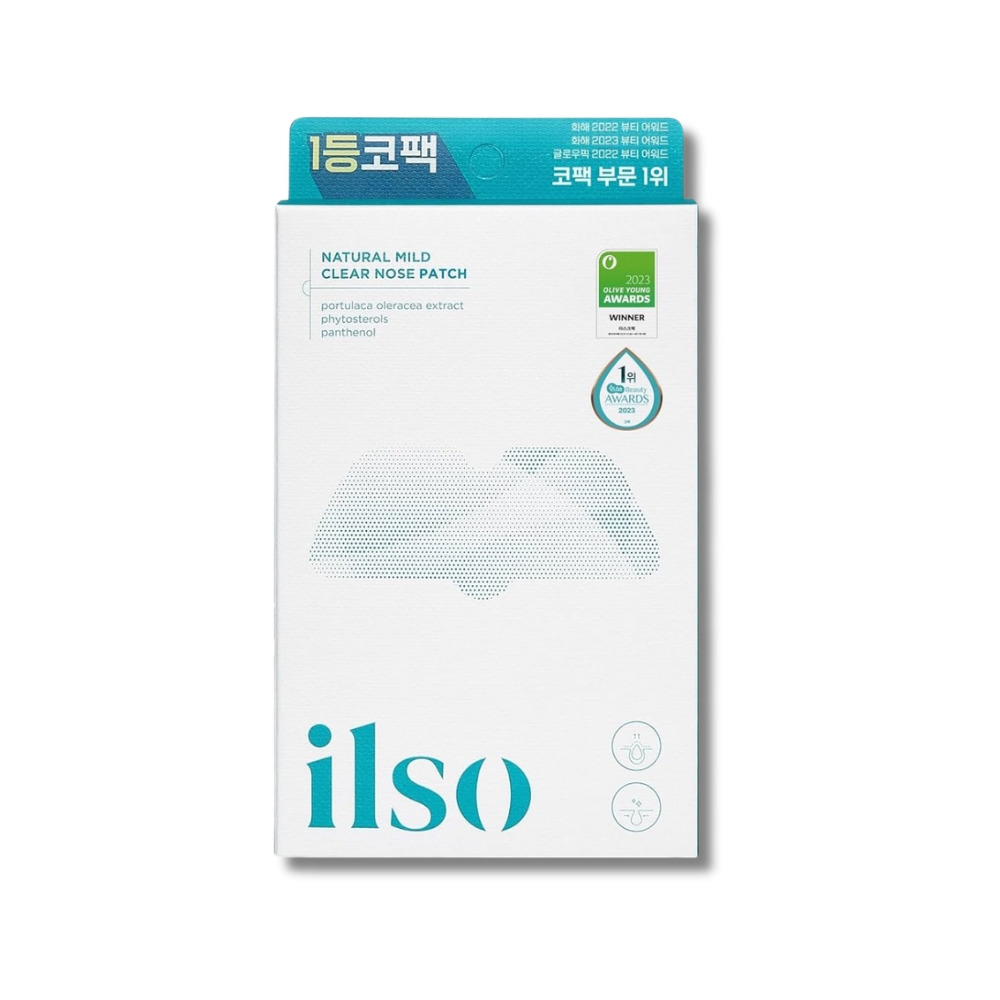 ilso Natural Mild Clear Nose Pack – dvoufázová nosní maska 5 sad