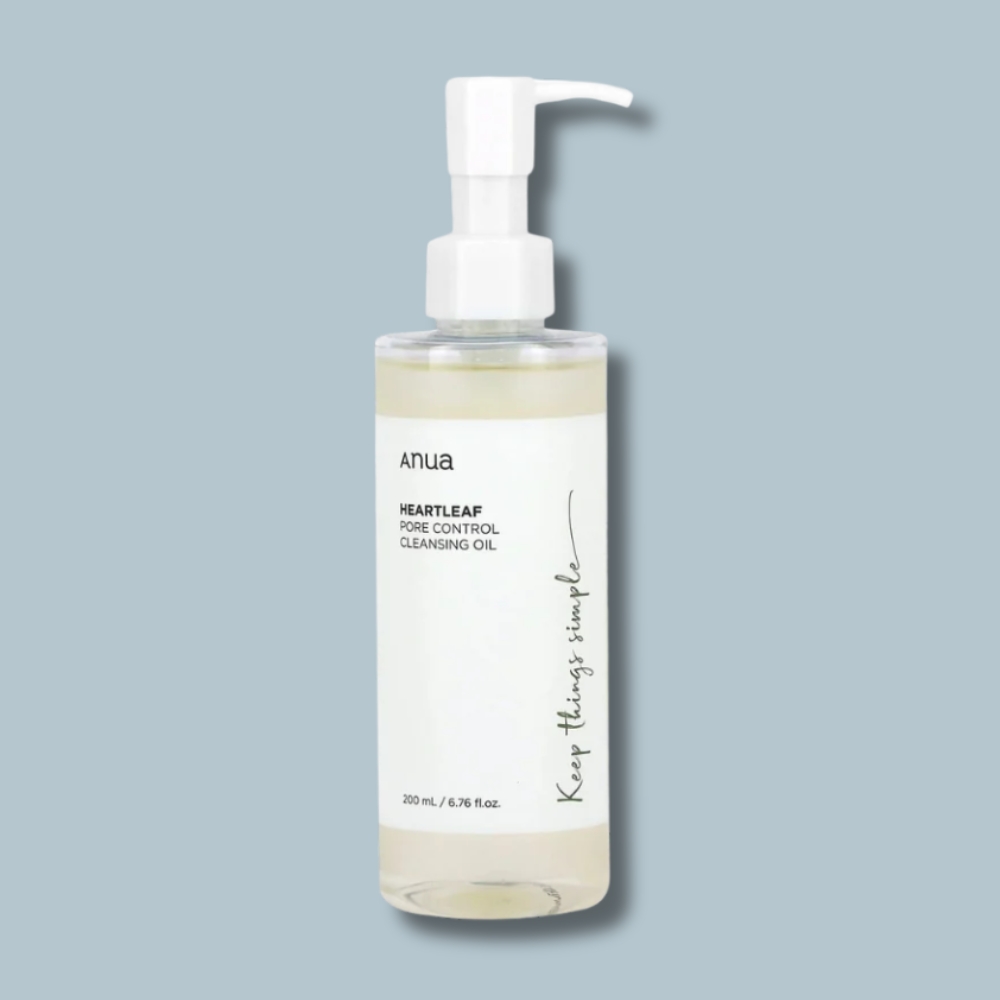 ANUA Heartleaf Pore Control Cleansing Oil 200ml — čisticí olej pro mastnou aknózní pleť