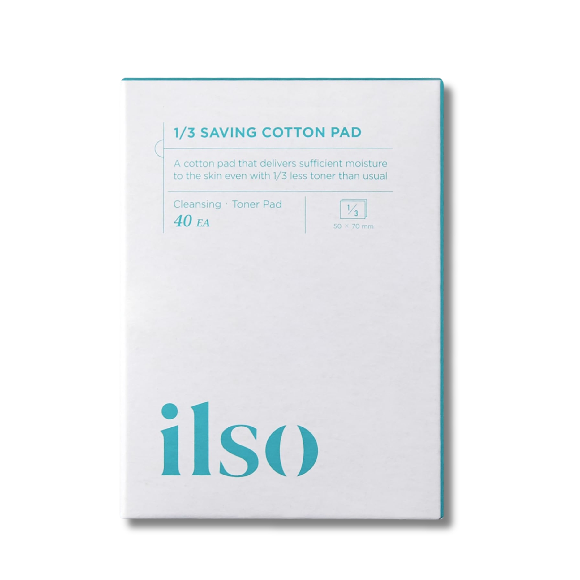 ilso Saving Cotton Pad — Ultra tenké pleťové tampóny 40 kusů