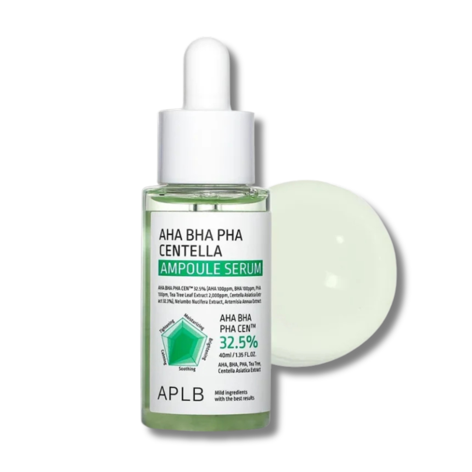 APLB AHA BHA PHA Centella Ampoule Serum 40 ml