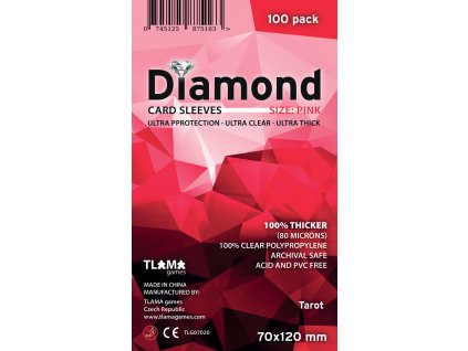 tlama games obaly na karty diamond pink tarot