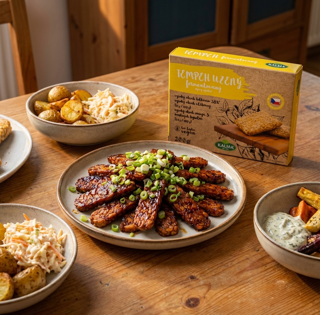 BBQ Tempeh „žebírka“