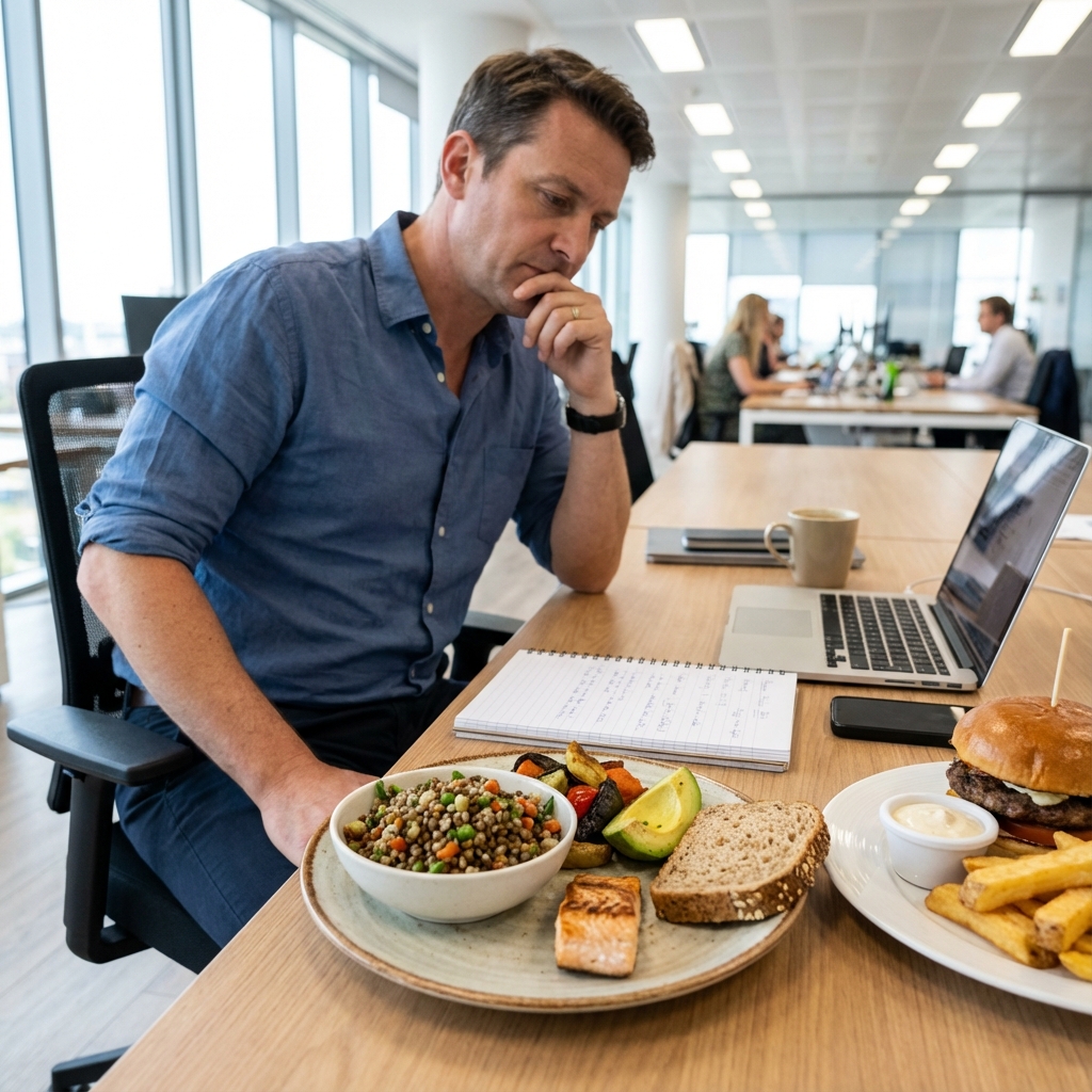 Proč by měl pracující člověk jíst jako flexitarián