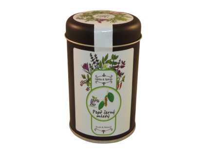 Pepř černý mletý BIO 70 g LES FRUITS DU PARADIS