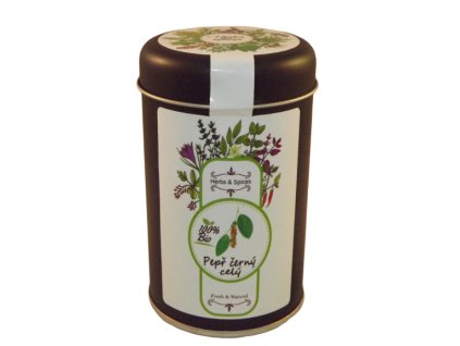 Pepř černý celý Bio 70 g LES FRUITS DU PARADIS