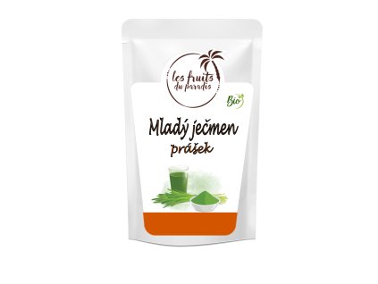 Zelený ječmen prášek BIO 125 g LES FRUITS DU PARADIS