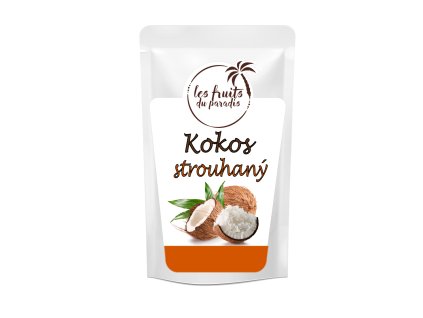 Kokos strouhaný odtučněný 1 kg LES FRUITS DU PARADIS