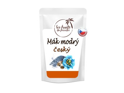 Mák modrý český 1 kg LES FRUITS DU PARADIS