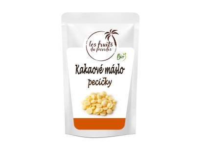 Kakaové máslo pecičky BIO 1 kg LES FRUITS DU PARADIS