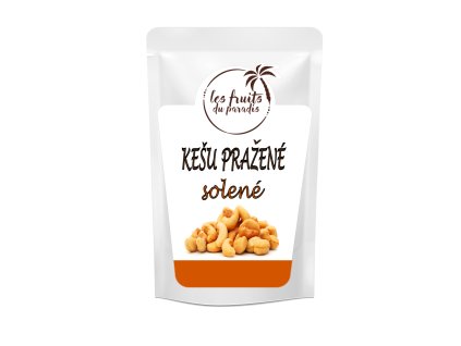 Kešu ořechy pražené solené 500 g LES FRUITS DU PARADIS
