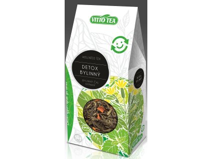Wellness Detox bylinný sypaný čaj 50g Vitto Tea 50 g VITTO TEA