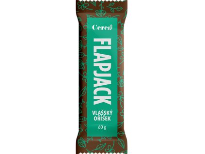 Flapjack vlašský oříšek gluten free 60 g CEREA