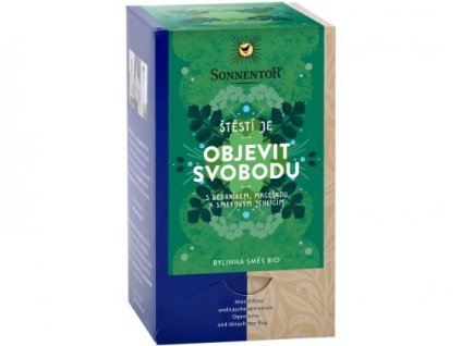 Štěstí je objevit svobodu bylinná směs BIO 27 g SONNENTOR
