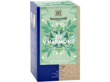 Štěstí je žít v harmonii - bylinná směs bio 27 g SONNENTOR