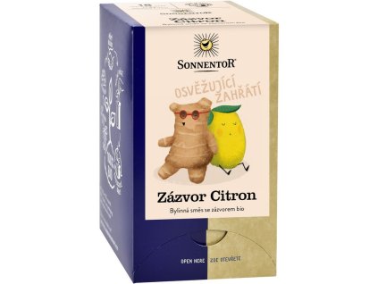 Zázvor Citron - bylinná směs se zázvorem BIO 32 g SONNENTOR